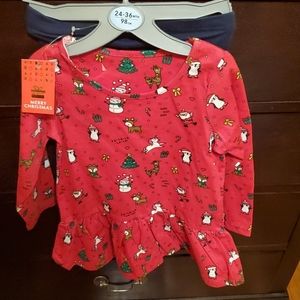 Two Piece  Christmas Outfit